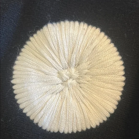 Black and White Polka Dot Sweater - Picture 6 of 6